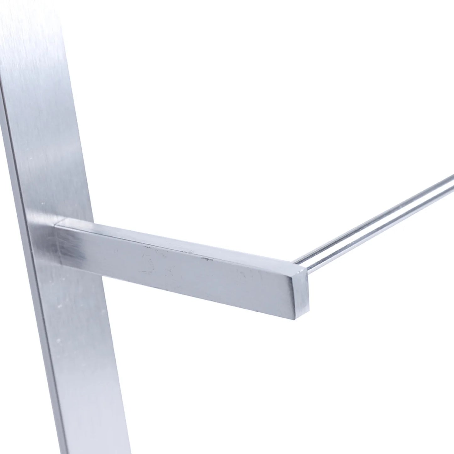 Thread Holder Organizer Wire Spool Rack Sewing Tool Ribbons Roll Storage Silver