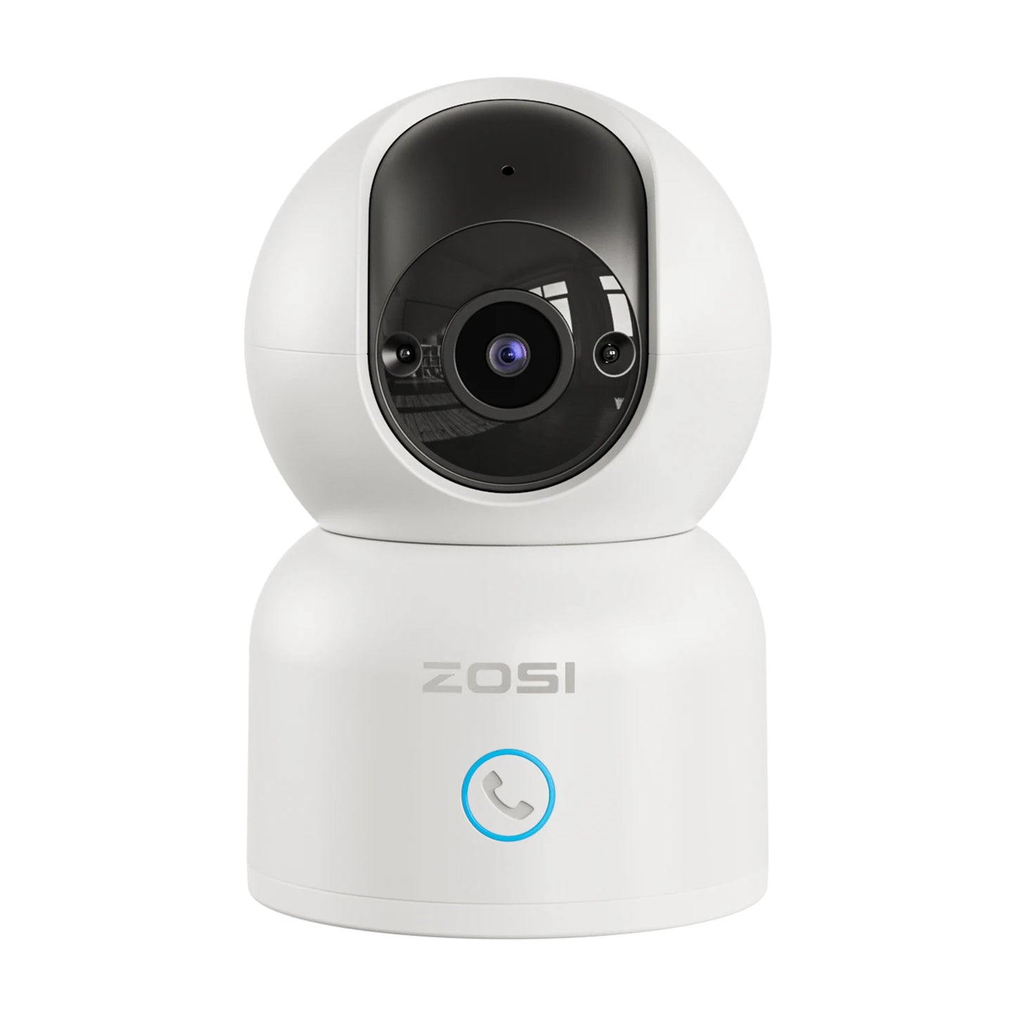 ZOSI Indoor Pan/Tilt Smart Security Camera C518 2K 360 Degree Baby Pet Monitor 2.4G/5G Dual-Band WiFi Home Cam with Phone APP