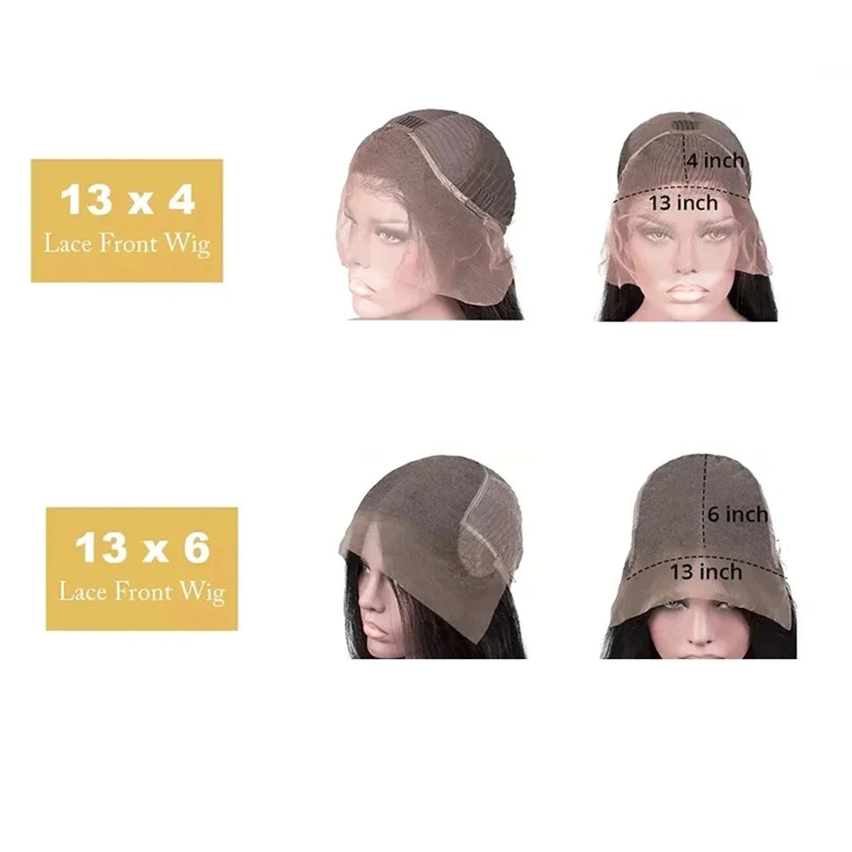 30 36 Inch 99J Burgundy Colored 13x4 Lace Front Wig Bone Straight 13x6 HD Red Lace Frontal Human Hair Wigs For Women