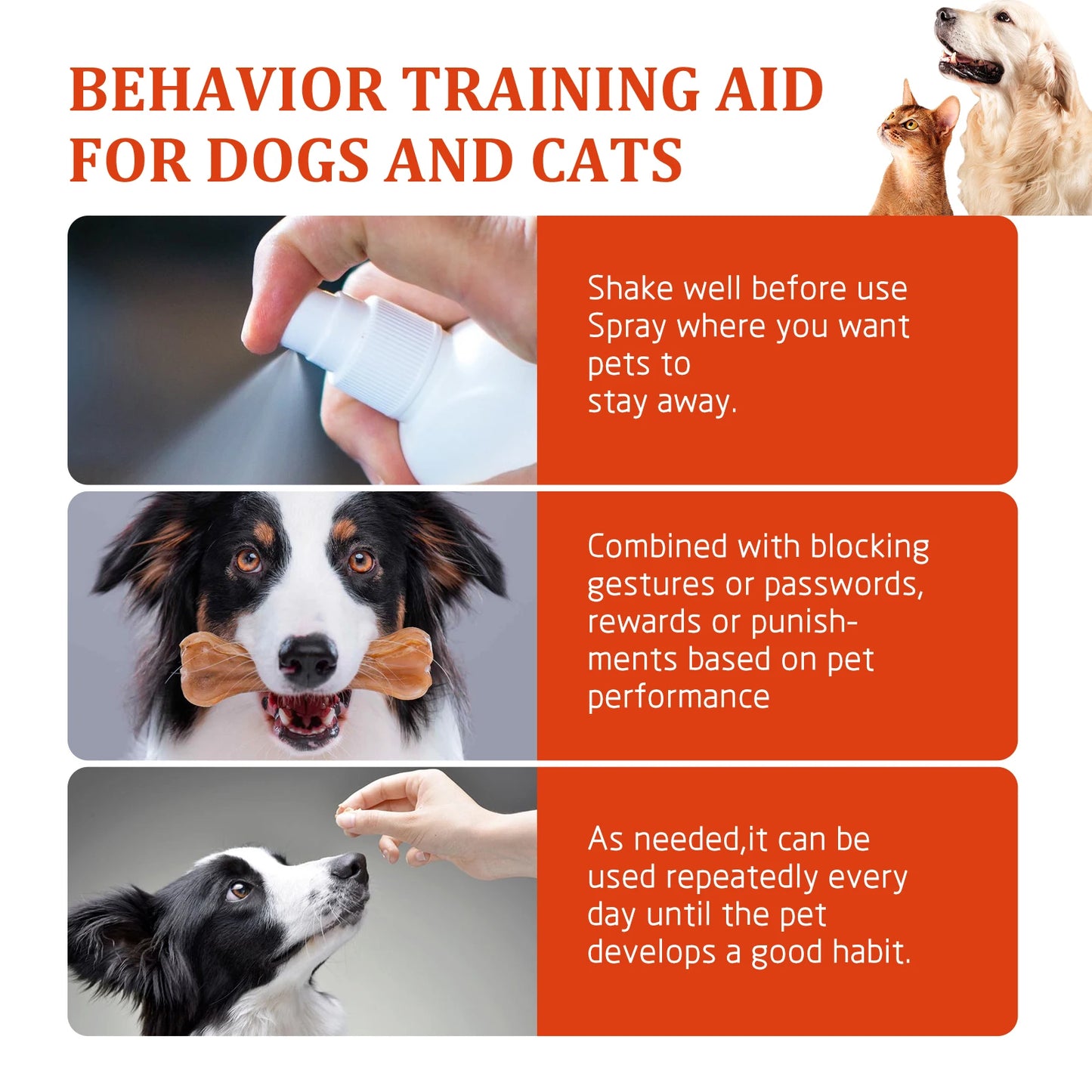 Pet Anti Chew Spray Prevent Biting Scratching Stop Sofa Chewing Gnawing Corrector Furniture Protect Dog Behavior Training Liquid