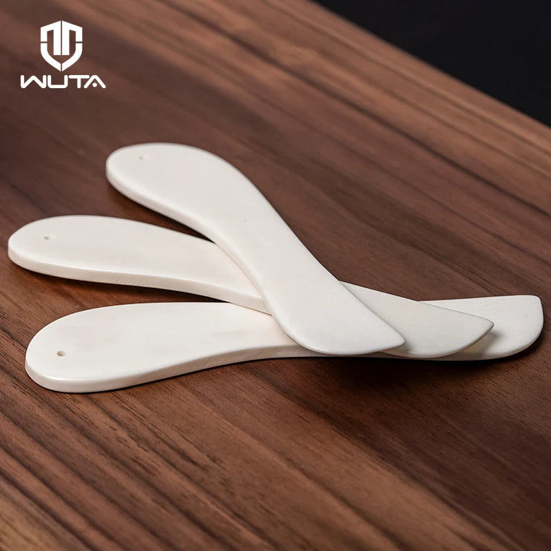 WUTA 100% Genuine Bone Folder Tools Origami Paper Folding Scoring Board Creasing Bookbinding for DIY Cards Leather Craft 2Pcs