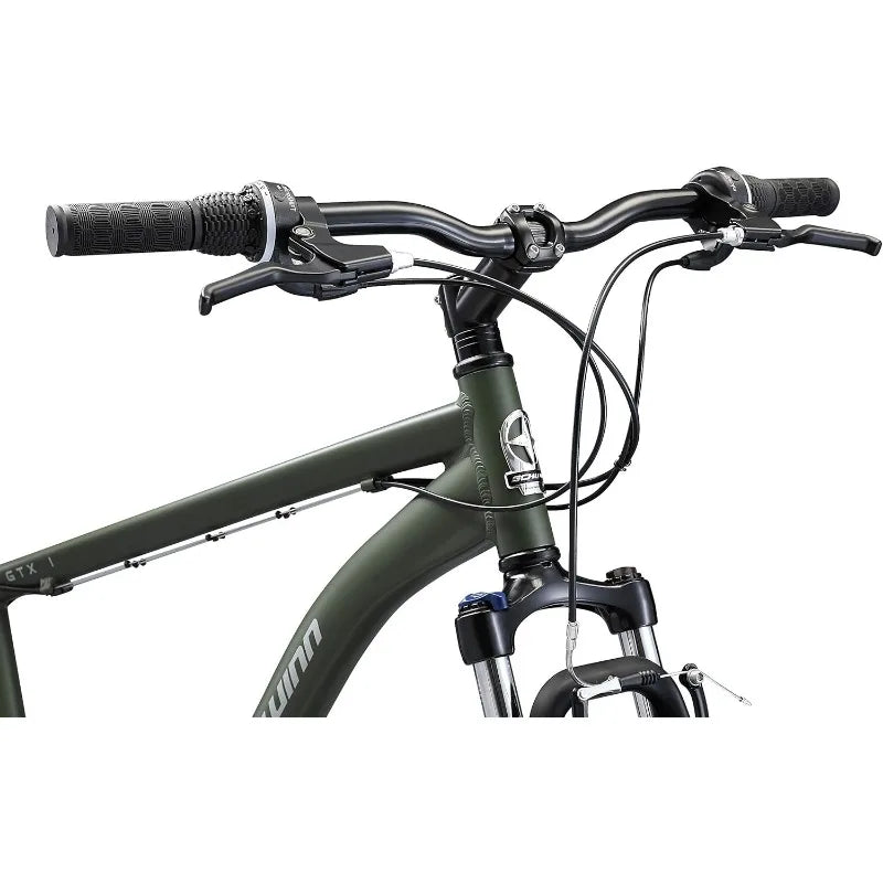 Schwinn GTX Comfort Adult Hybrid Bike, Men and Women, Dual Sport Bicycle, 700c Wheels, Step-Through