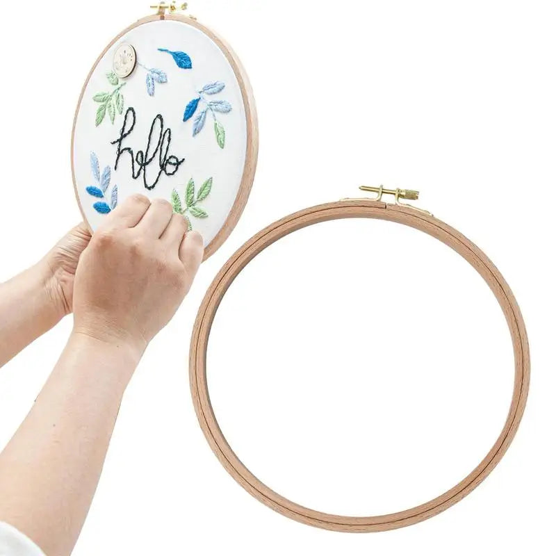 Embroidery Hoop Holder Desktop Adjustable Rotatable Embroidery Stand Frame For Sewing DIY Art Craft Needlework Stitching