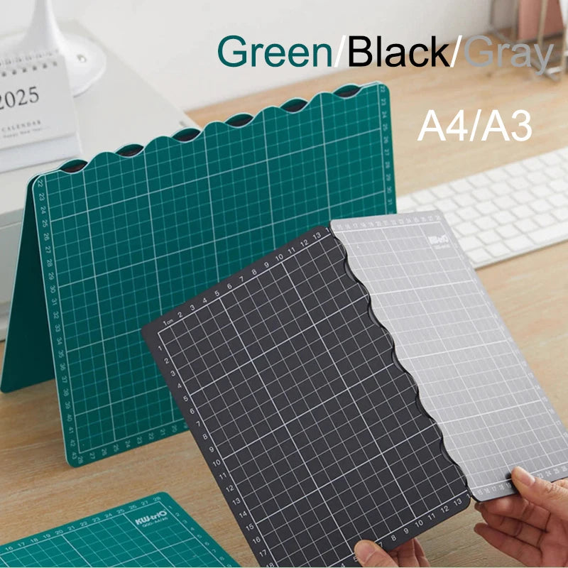 Portable Foldable Cutting Mats Self-Healing A3/A4 Pvc Cutting Mat For Diy Craft Multi-Purpose Craft Mat For Crafts Hobbyists