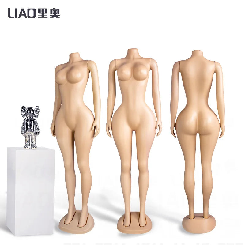 Cheap BBL female mannequins plastic big bust big ass woman dummy  fashion garments display