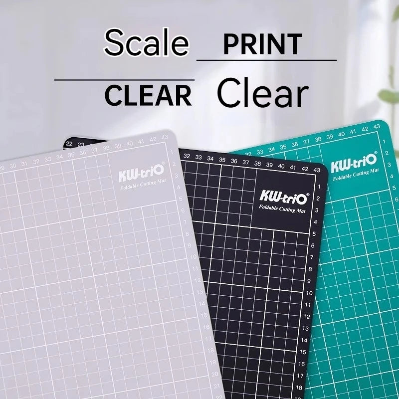 Portable Foldable Cutting Mats Self-Healing A3/A4 Pvc Cutting Mat For Diy Craft Multi-Purpose Craft Mat For Crafts Hobbyists