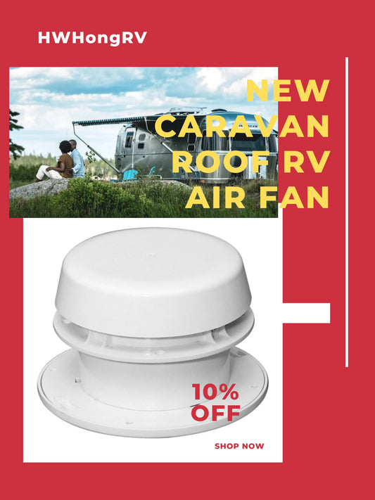 DC 12V RV Roof Ventilation Vent Durable and Waterproof for Motorhomes & Campers Mini ABS Boat Roof Exhaust Fan UV-Resistant Fans