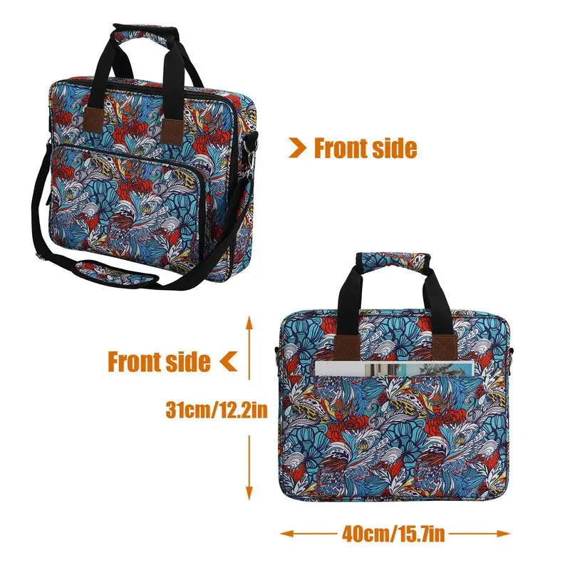 Embroidery Project Carrying Bag Embroidery Supplies Carrying Bag Portable Sewing Kits Embroidery Supplies Storage Bag For
