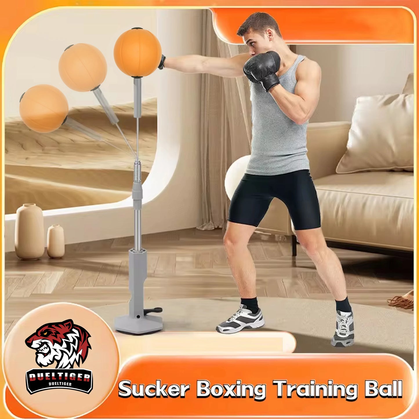 Lightweight Home Boxing Speed Bag Suction Cup Boxing Reflex Bag for Teens & Adults for Reaction & Agility Training Stress Relief