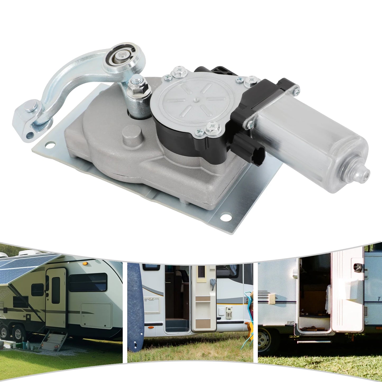 Bymaocar Rv Step Motor Conversion Kit, Motorhome Power Stair Motor Kit, Electric Entry Steps Series Suitable for Most Rvs.