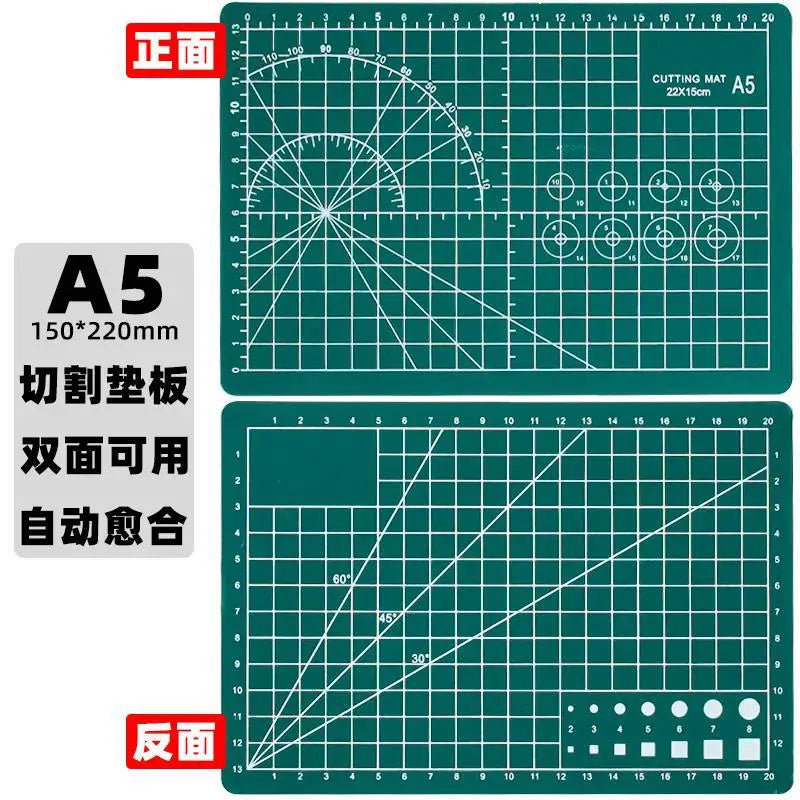 1pcs A2/A3/A4/A5 Art Cutting Mat Board Self Healing Double Side Children Handmade Clay Diy Making Tools Large Cutting Pad