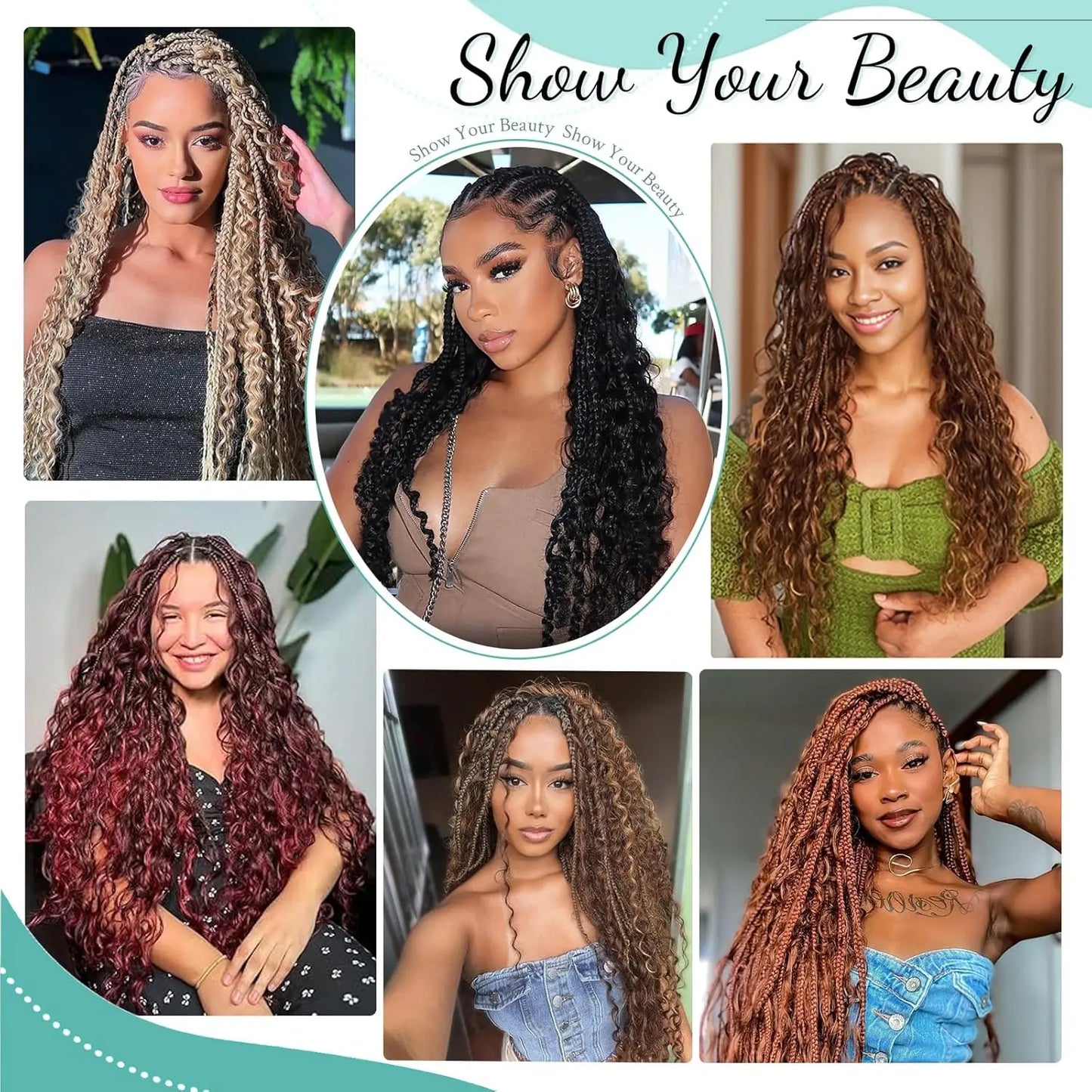 Bulk Braiding Hair Human hair Deep Wave Colored Unprocessed No Weft Boho Braids Human Hair Bulk Extensions Brazilian Remy Hair