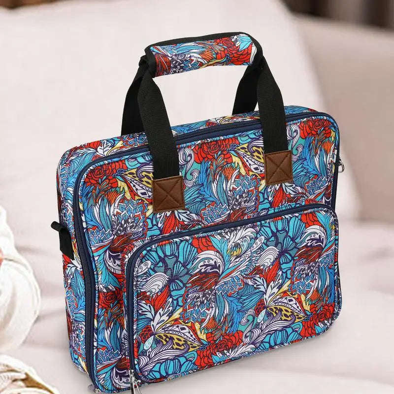 Embroidery Project Carrying Bag Embroidery Supplies Carrying Bag Portable Sewing Kits Embroidery Supplies Storage Bag For