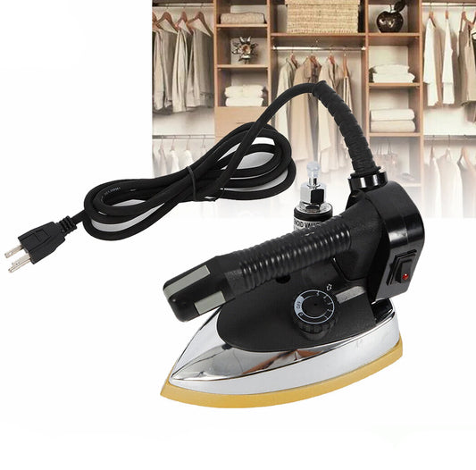 Industrial Steam Iron Gravity Feed Bottle Steam Iron Temperature Adjustable with 3L Large-capacity Water Bottle