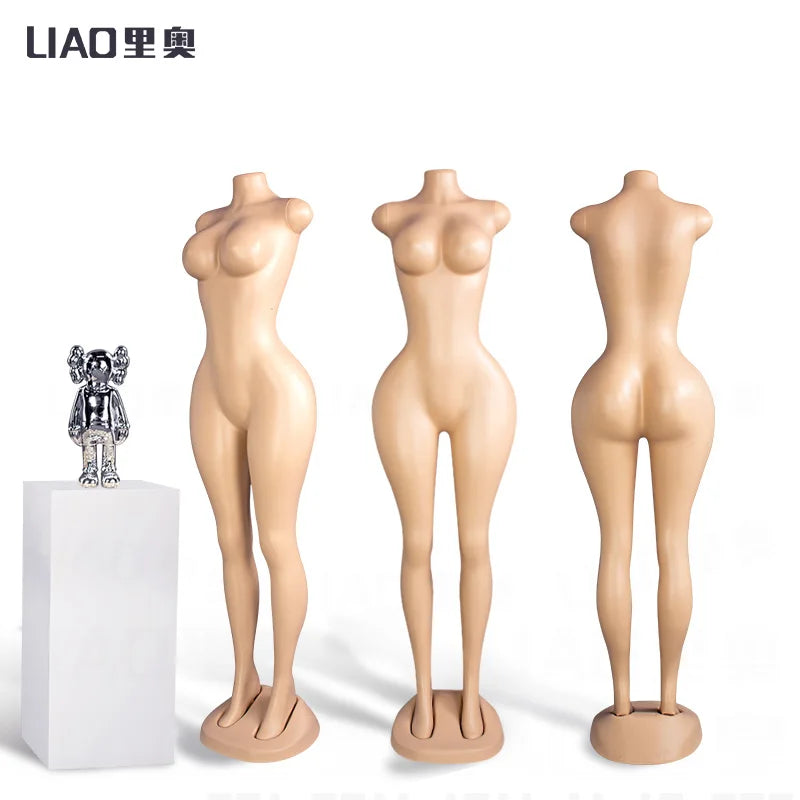 Cheap BBL female mannequins plastic big bust big ass woman dummy  fashion garments display
