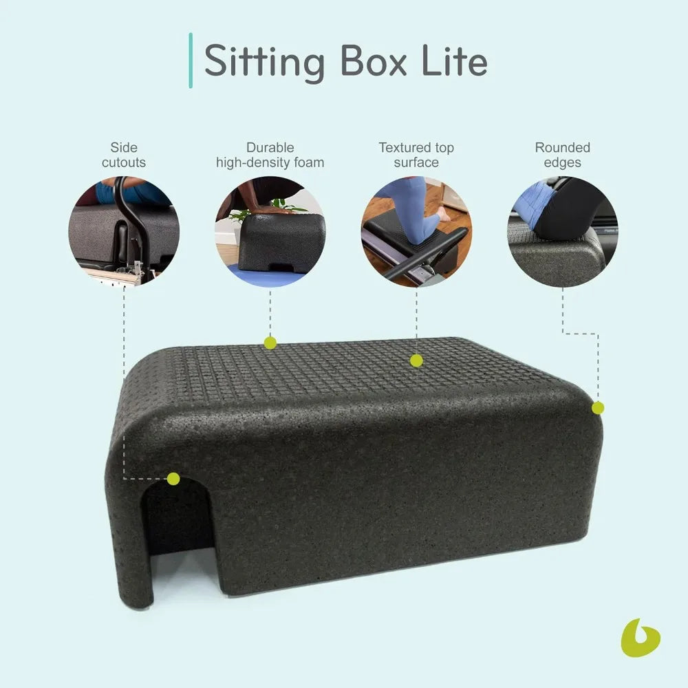 Sitting Box Lite, Pilates Reformer and Floor Exercise Equipment, Pilates Workout Equipment for Home Gym or Studio