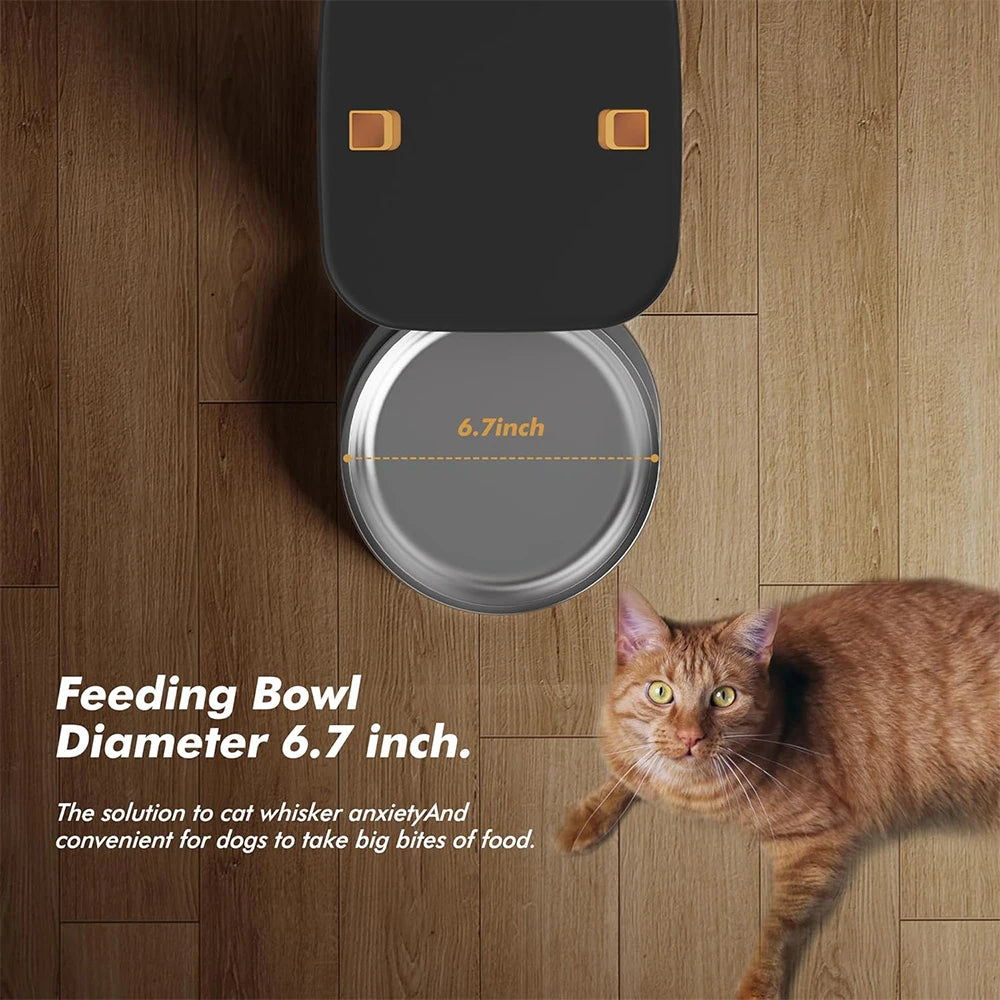 270.51oz Automatic Dog Feeder with Key Control Furpipi Manufacture User-Friendly Time Setting Food Feeder Dispenser for Dog Cat