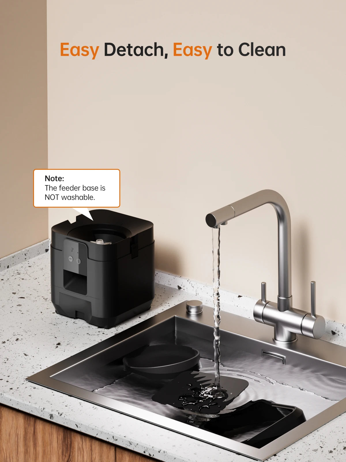 Automatic Cat Lover Gift And Cat Mom Love Feeder With App Control, Timed Cat Lover Gift And Cat Mom Love Food Dispenser With 1-1