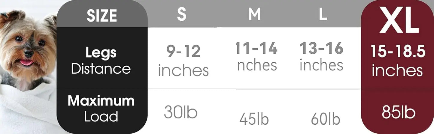 Dog Grooming Hammo For Xl Dogs, 85 Lbs - All-In-One Dog Grooming Kit, Dog Harn For Nail Trimming Grooming Kit For Dogs At Home