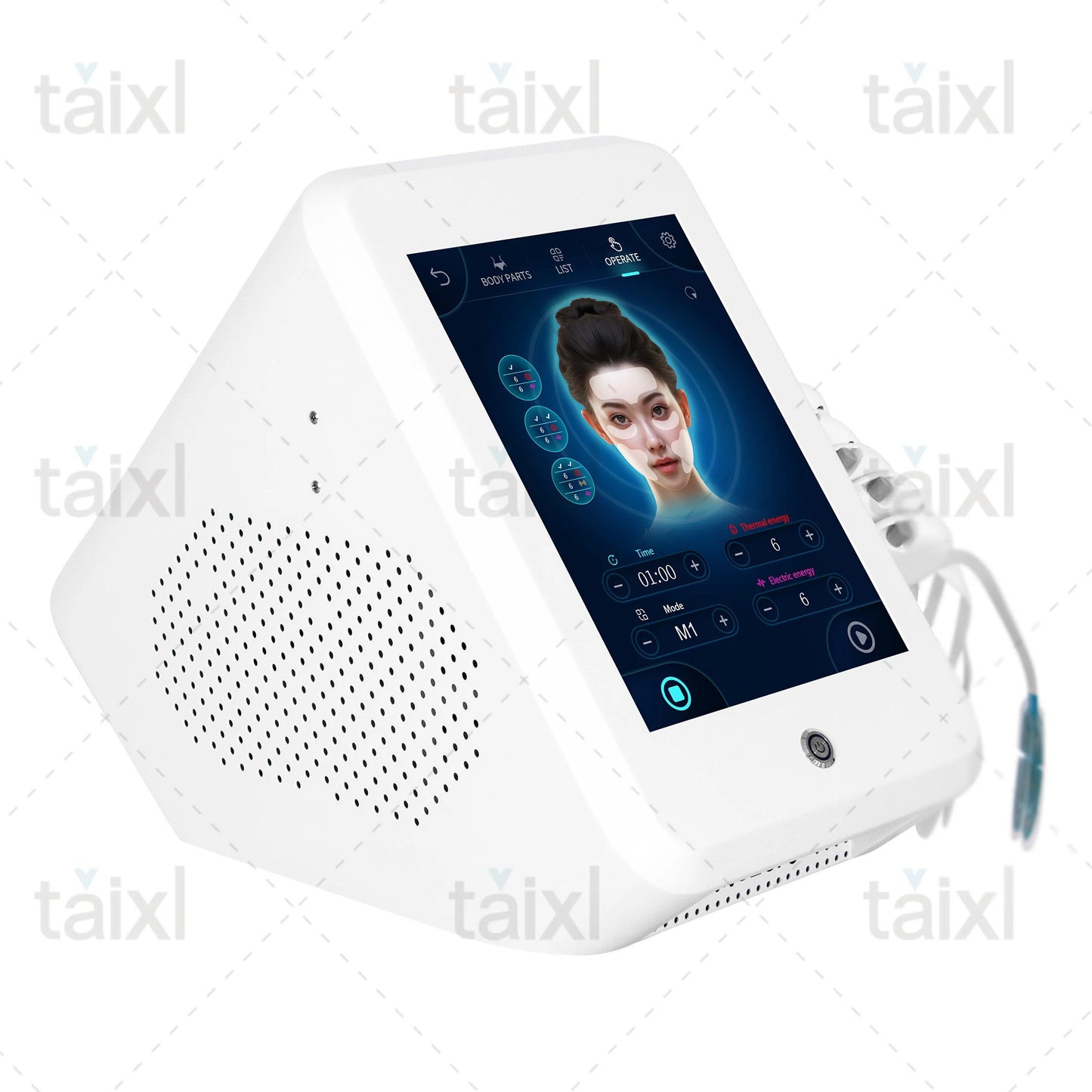 New Wrinkle Removal Anti-aging Microcurrent Facial Lifting Skin Tightening Emsrf Facial Machine Activate CollagenProfession