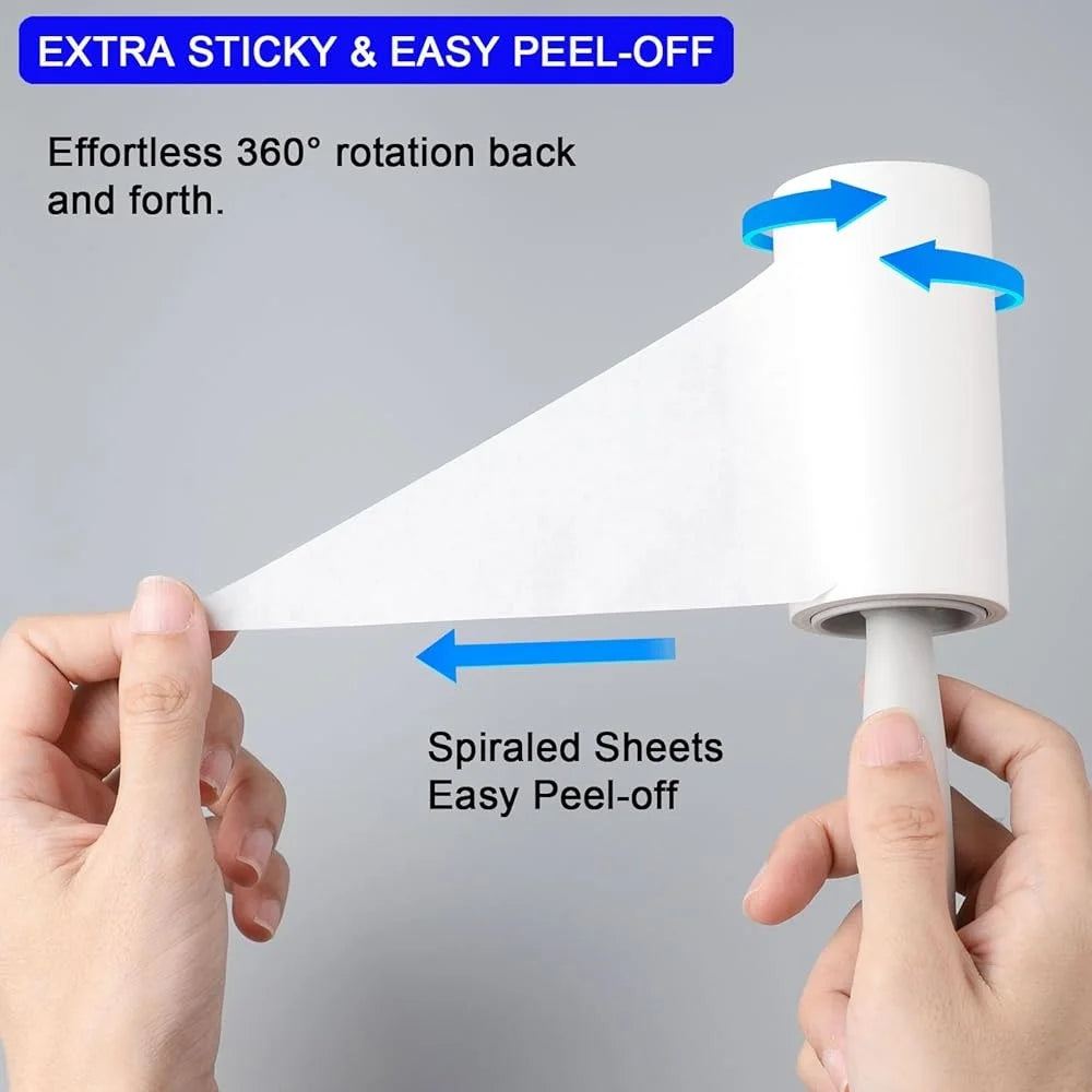Ultra Sticky Pet Hair Lint Rollers 1100 Sheets Mega Value Lint Remover Clothes Couch Carpet Travel Use