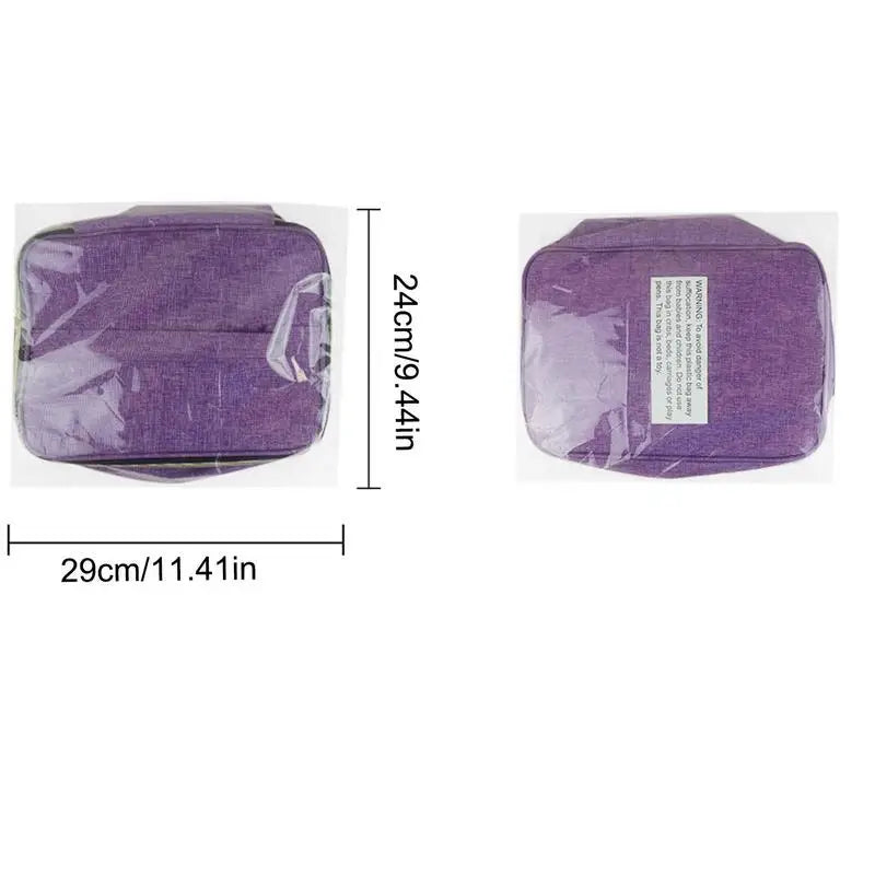 Sewing storage bag With Double-Layer Yarn Knitting Tote Bag Handbag craft storage sewing Basket Organizer For Sewing