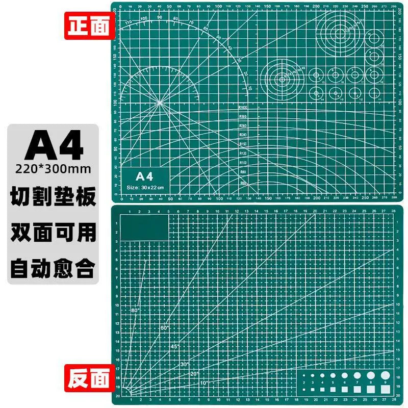 1pcs A2/A3/A4/A5 Art Cutting Mat Board Self Healing Double Side Children Handmade Clay Diy Making Tools Large Cutting Pad