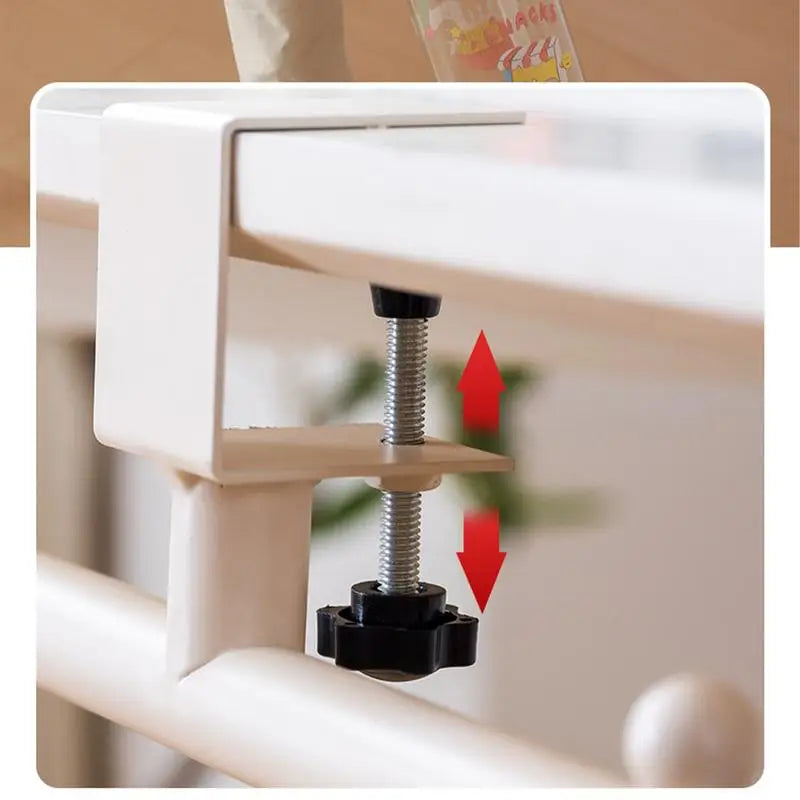 Desk Purse Holder Hook No Drilling Desk Mount Hook for Headphone Purse Table Hanger Hook Clamp-On Under Desk Headphone Hanger