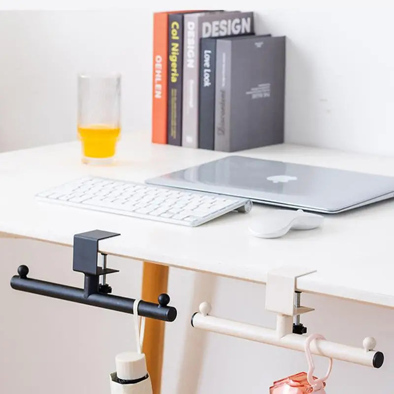 Desk Purse Holder Hook No Drilling Desk Mount Hook for Headphone Purse Table Hanger Hook Clamp-On Under Desk Headphone Hanger