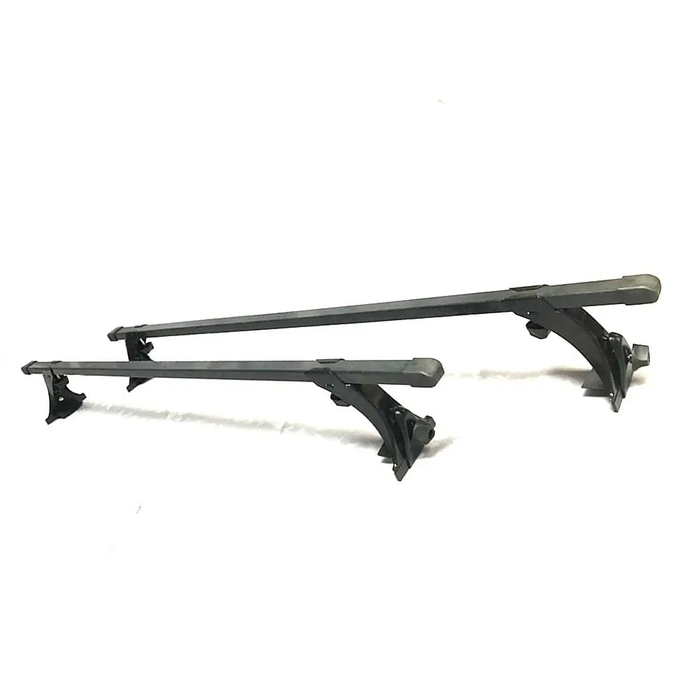 New 48" Roof Rack Cross Bar Luggage Cargo Carrier Black For 4-Door Car Truck SUV