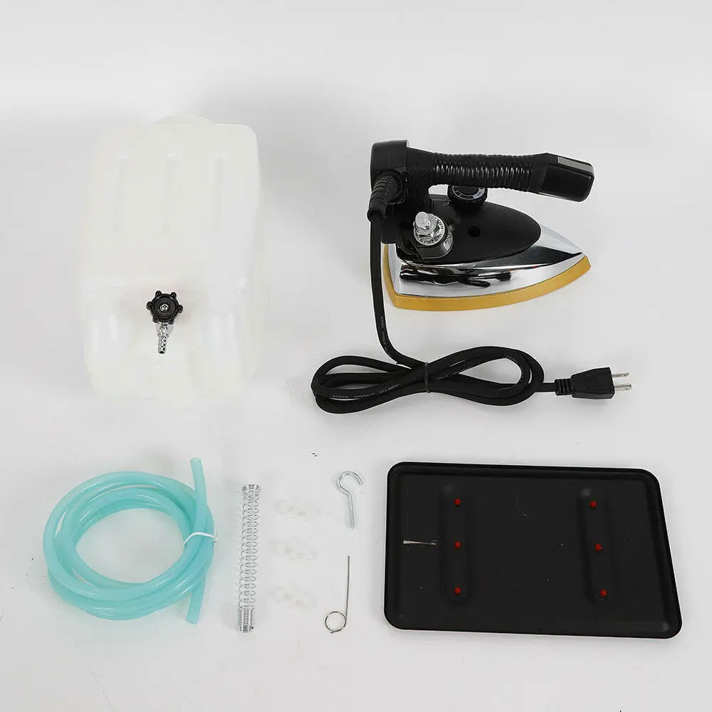 Industrial Steam Iron Gravity Feed Bottle Steam Iron Temperature Adjustable with 3L Large-capacity Water Bottle