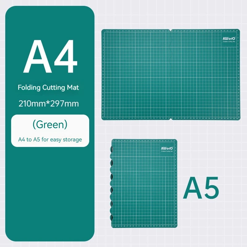 Portable Foldable Cutting Mats Self-Healing A3/A4 Pvc Cutting Mat For Diy Craft Multi-Purpose Craft Mat For Crafts Hobbyists