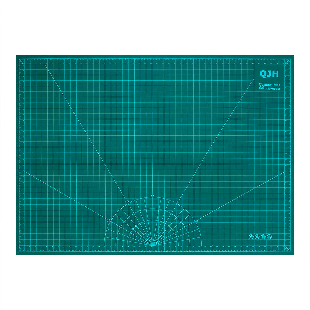 1pc 120x90cm Self Healing Cutting Mat,Double Sided PVC Cutting Board with Accurate Measurement Line for DIY Sewing & Leather Cut