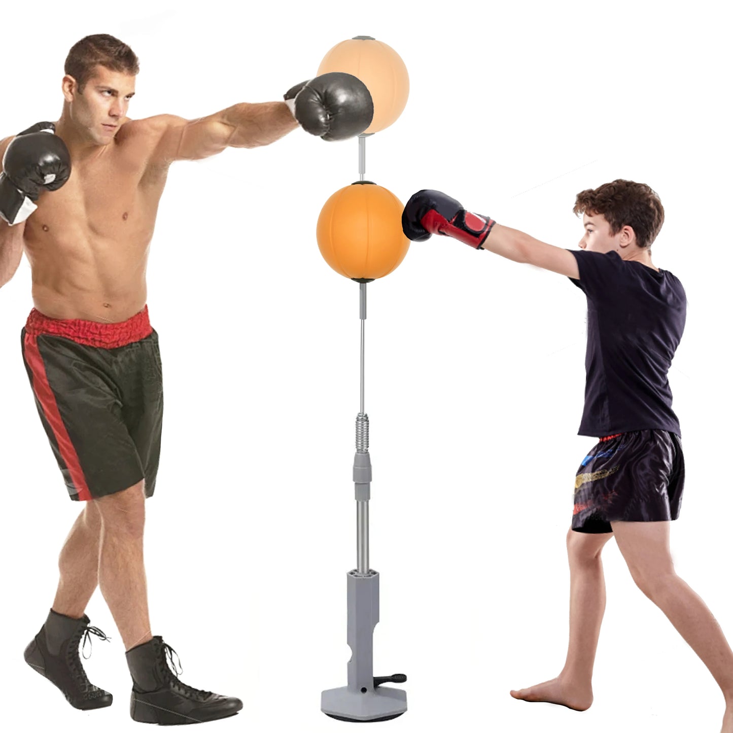 Lightweight Home Boxing Speed Bag Suction Cup Boxing Reflex Bag for Teens & Adults for Reaction & Agility Training Stress Relief