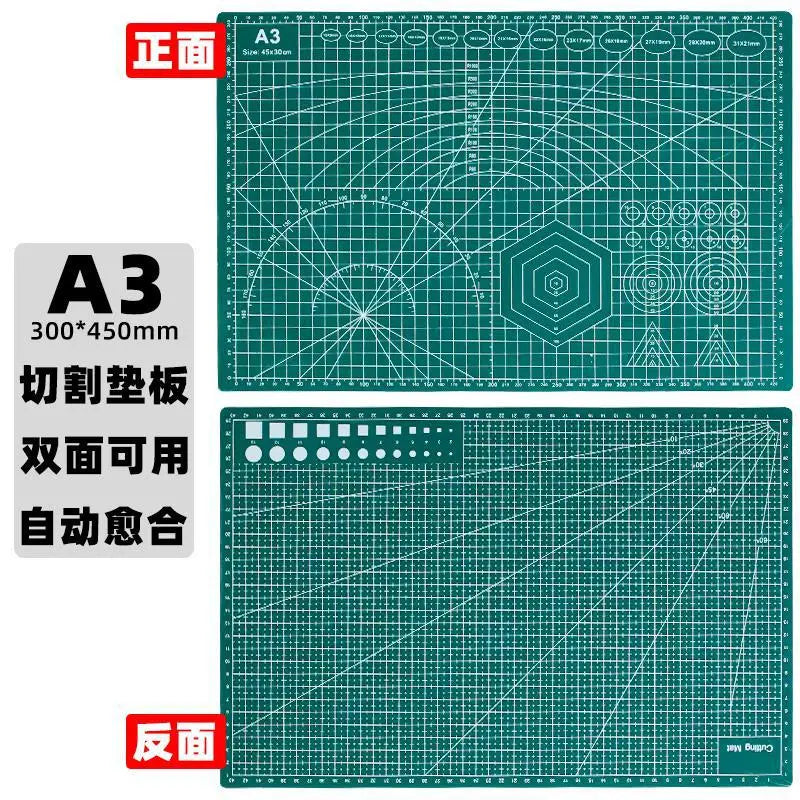 1pcs A2/A3/A4/A5 Art Cutting Mat Board Self Healing Double Side Children Handmade Clay Diy Making Tools Large Cutting Pad