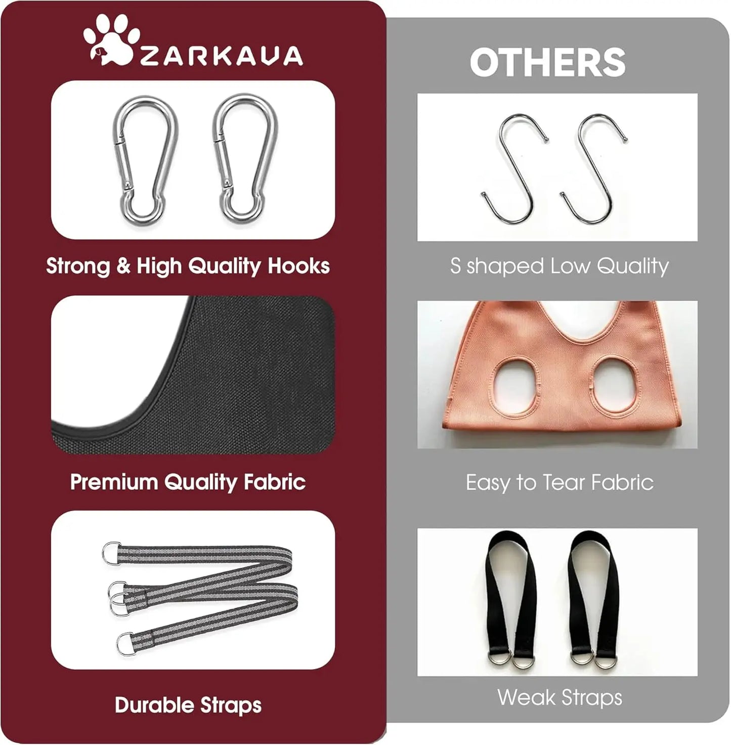 Dog Grooming Hammo For Xl Dogs, 85 Lbs - All-In-One Dog Grooming Kit, Dog Harn For Nail Trimming Grooming Kit For Dogs At Home